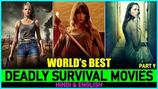 Top 5 DEADLY SURVIVAL Movies In Hindi/Eng On Netflix & Amazon Prime (Part 9)