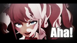 【MMD】Aha!【江ノ島盾子】