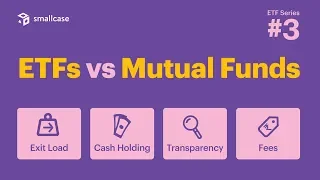 ETF vs Mutual Funds || Which one is right for you? 🤔 || Video 3 of ETF Education Series