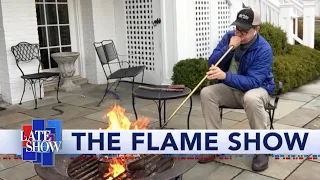 And On The Second Day Of Quarantine, Stephen Colbert Discovered Fire