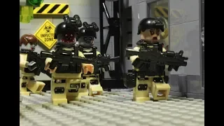 LEGO ZOMBIE HALLOWEEN APOCALYPSE (HUMAN APOCALYPSE part 2 LEGO STOP MOTION)