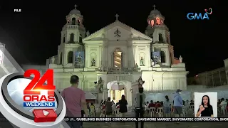 Walkthrough para sa pagbabalik ng Traslacion ng itim na Poong Nazareno sa 2024,... | 24 Oras Weekend