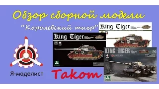 Обзор моделей "Королевский тигр".