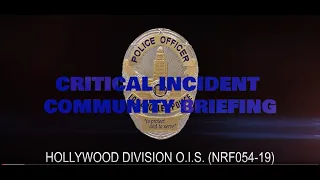 Hollywood Area OIS 11-25-2019 (NRF054-19)