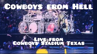 Pantera - Cowboys From Hell (August-18-2023) Live in Arlington Texas Cowboys Stadium