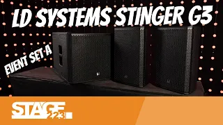 LD Systems Stinger G3 Event Set A | Das PA System für kleine Bands und DJs