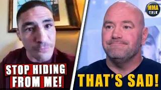 EMOTIONAL Diego Sanchez SENDS MESSAGE to Dana White after UFC release, Weidman on leg amputation