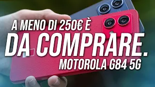 MOTOROLA G84 5G è lo smartphone economico DA COMPRARE | Recensione