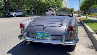 1960 ALFA ROMEO GIULIETTA 1300 SPIDER VELOCE arrives for sale at West Coast Classics, Torrance, Ca