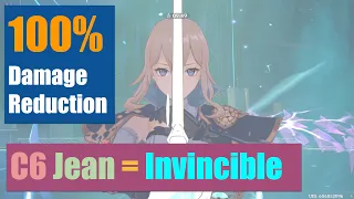 C6 Jean = 100% Damage reduction = Invincibility