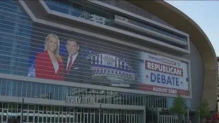 First 2024 Republican presidential debate set to kick off in Milwaukee