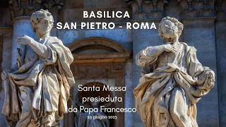 ore 9:00 - SANTA MESSA - Solennità Santi Piatro e Paolo - BASILICA SAN PIETRO - ROMA - 29/06/2023