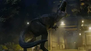 Jurassic World: Fallen Kingdom (2018) - T-Rex Vs Carnotaurus Final Battle Scene! - Movieclip HD