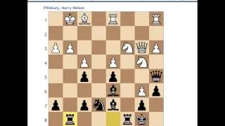 Key Moments in Chess History #84: Hastings 1895 - Pillsbury vs Steinitz