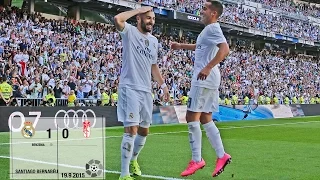 Real Madrid 1-0 Granada (La Liga 2015/16, matchday 4)