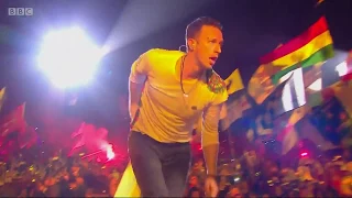 Coldplay - Fix You Live at Glastonbury 2016 HD