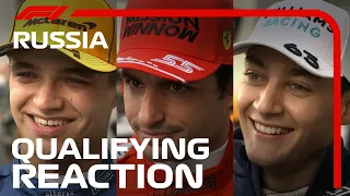 Drivers React After Qualifying | 2021 Russian Grand Prix