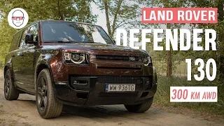 Land Rover Defender 130 i6 P300 8os test PL Pertyn Ględzi