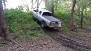 2003 frontier crew cab 4x4 hill climb