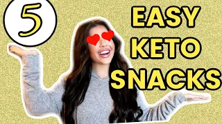 5 EASY KETO SNACKS | Best Keto Snacks from Walmart | 40 lbs Weight Loss Low Carb Journey