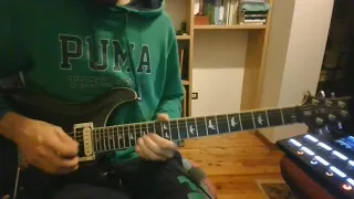 Ti lascio una parola (goodbye) - Nomadi (guitar solo cover)