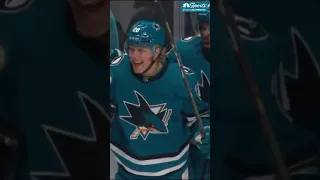 Fabian Zetterlund scores his first goal as a shark ‼️ | NBC Sports California