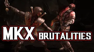 Mortal Kombat XL - All Brutalities [Updated, ReCaptured]
