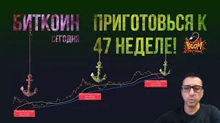 БИТКОИН ПРИГОТОВЬСЯ К 47 НЕДЕЛЕ!