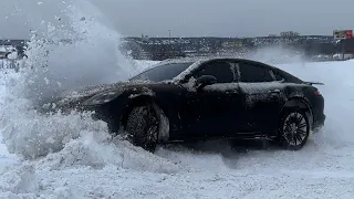 МАЖОР УШАТАЛ PANAMERA TURBO!