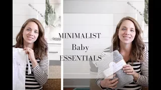 Minimalist Baby Essentials- Baby Checklist