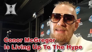 After UFC 178, Conor McGregor Talks Fast Poirier Finish, Thumb Injury + Title Fights