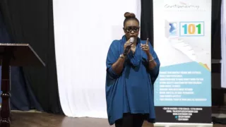 Caroline Mutoko speaks, during the Centonomy Open Day on 21st May