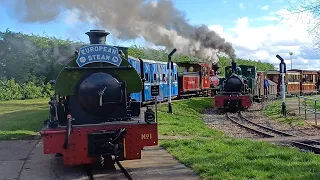 Spectacle of Steam at Statfold Barn on Sunday 17th March 2024.