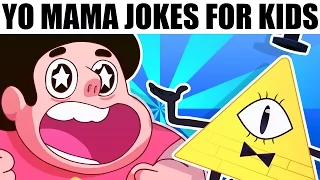 YO MAMA FOR KIDS! Cartoon Characters ft. Steven Universe, Gravity Falls, Spongebob and more!