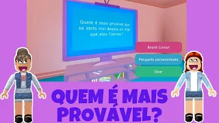 QUEM É MAIS PROVÁVEL (Guilty)