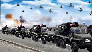 May 28! Ukrainian Commander's Heroic Trap, Destroys Large Convoy of 6,000 Russian Artillerymen