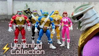 5 things about Teenage Mutant Ninja Turtles X Power Rangers Lightning Collection Figures