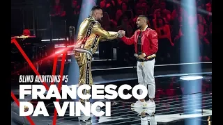 Francesco Da Vinci  "L'ammore fa paura" - Blind Auditions #5 - TVOI 2019