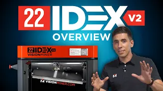 New! 22 IDEX v2: Industrial 3D Printer for High-Performance Polymer Filaments into 2024