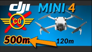 DJI Mini 4 Pro Anleitung: Entfernung Höhenlimit und C0 Drohnenklasse