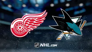 Meier, Tierney lead Sharks past Red Wings, 5-3