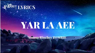 YAR LA AEE by Sonam Rinchey ZOMBIE Lyrics