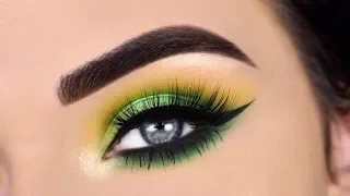 Green Eye Makeup Tutorial | Morphe 25L Eyeshadow Palette