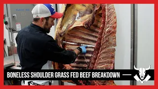 Beef Breakdown - Boneless Shoulder - Grass Fed - Carcass Breakdown