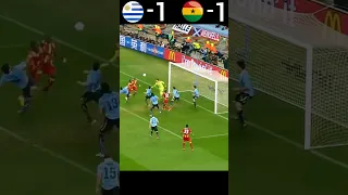 Uruguay VS Ghana 2010 Fifa World Cup Quarter Final Highlights #youtube #shorts #football