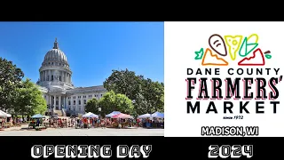 MADISON WISCONSIN: DANE COUNTY FARMERS MARKET 2024 WALKTHROUGH | STAYWITHUS