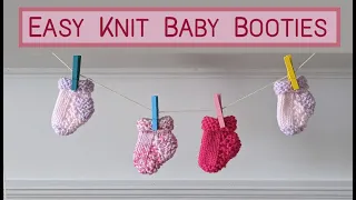 Step-By-Step Baby Booties Knitting Tutorial | DIY Knitting | Knitting House Square