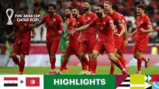 Syria v Tunisia | FIFA Arab Cup Qatar 2021 | Match Highlights