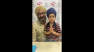 Knowledge Of SHRI GURU GRANTH SAHIB JI By My Nephew (Gurnoor Singh)  || Dr. Santokh Singh