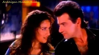 Ankhiyan Milaun Kabhi Song | Raja Movie | Madhuri Dixit | Sanjay Kapoor | Udit Narayan | Alka Yagnik